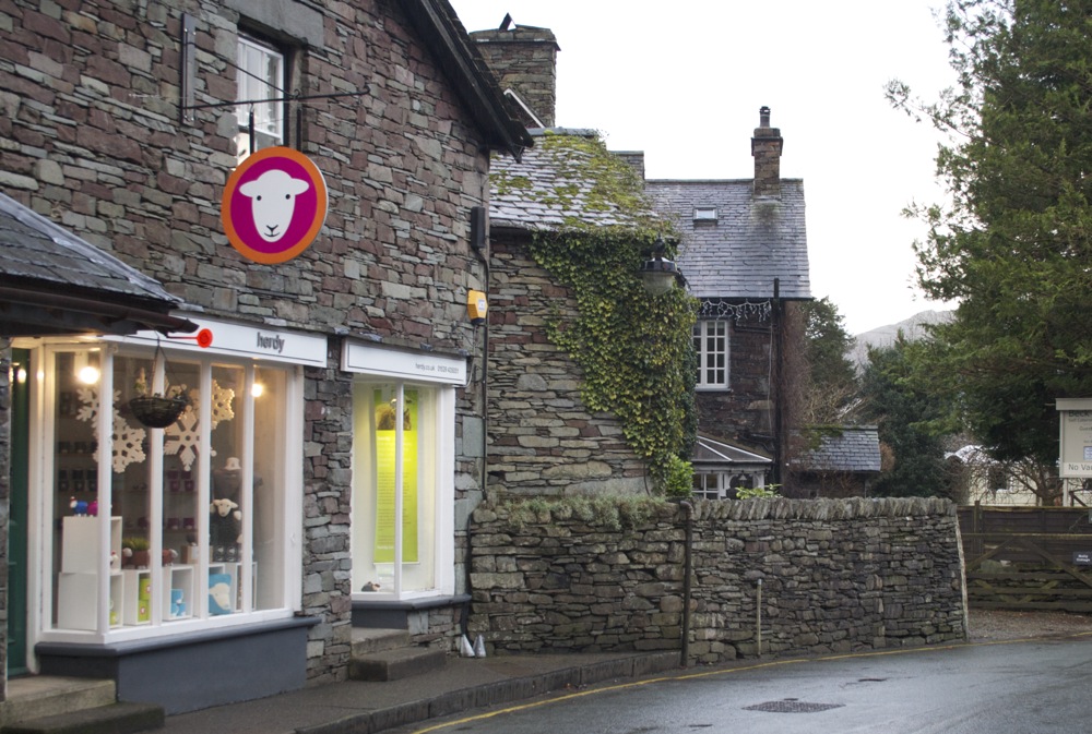 One of the many quaint shops