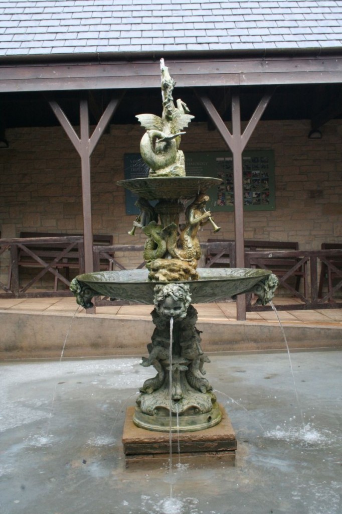 Fountain in the quadrangle