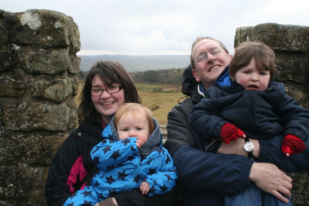 Family on the wall